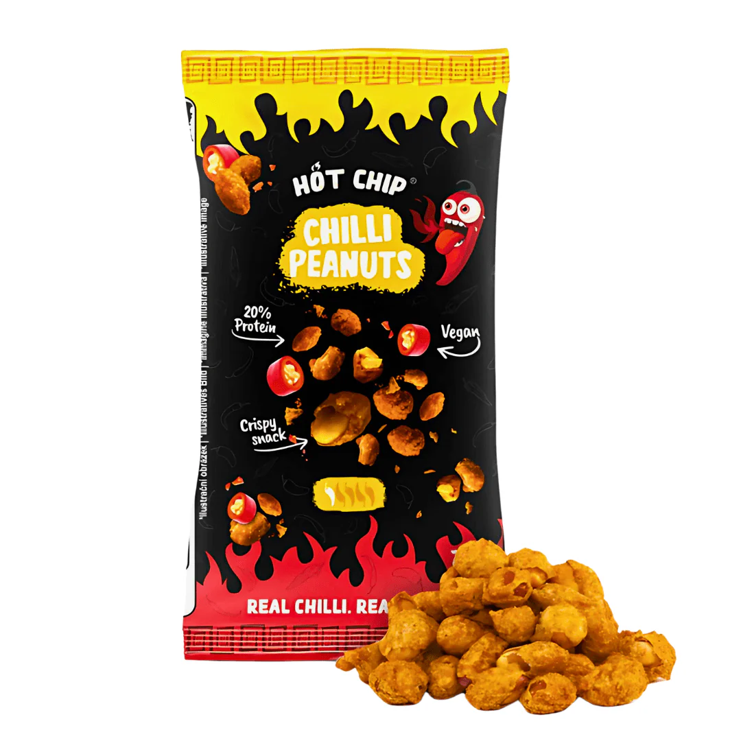 Hot Chip Peanut Chilli (70g)