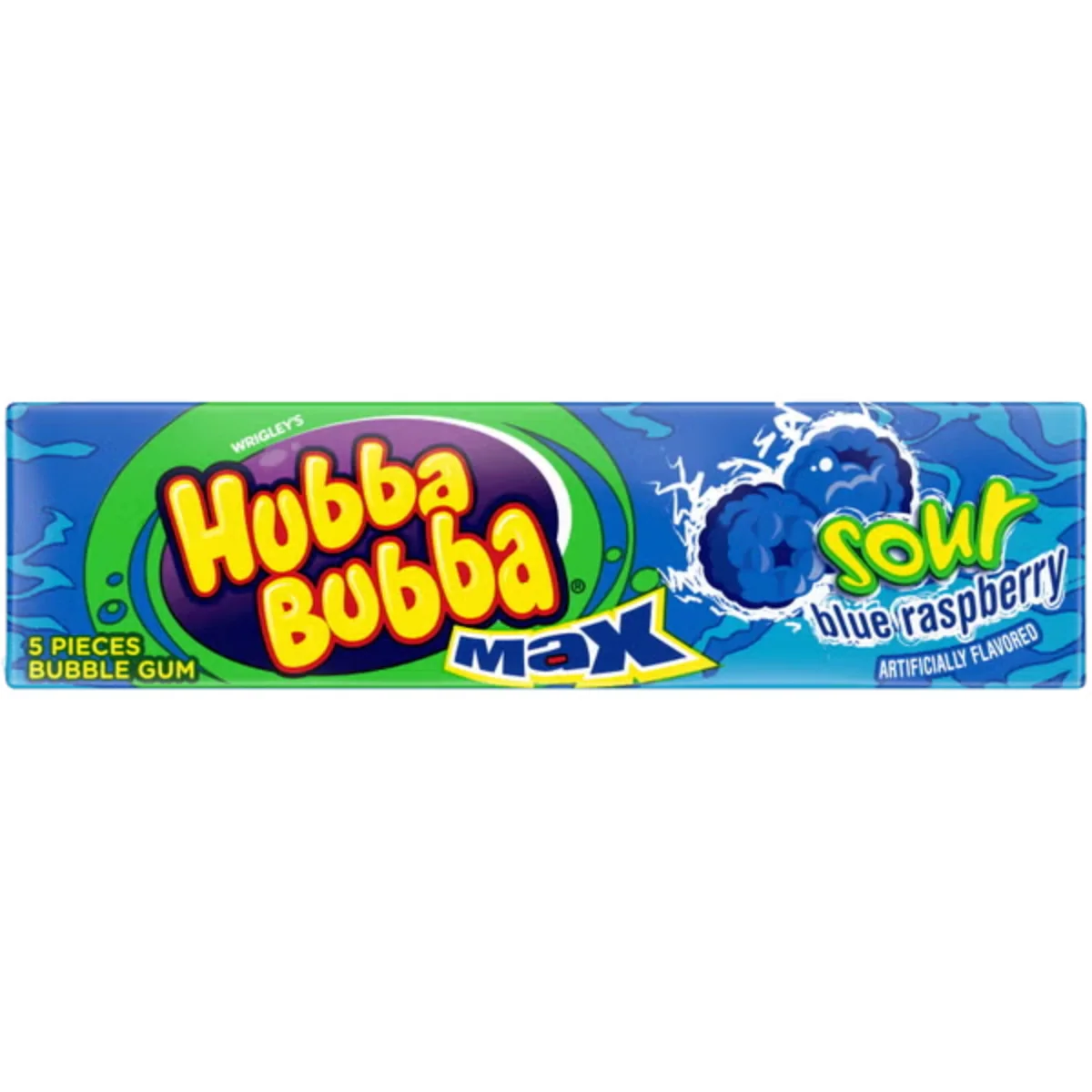 Hubba Bubba Max Sour Blue Raspberry (40g)