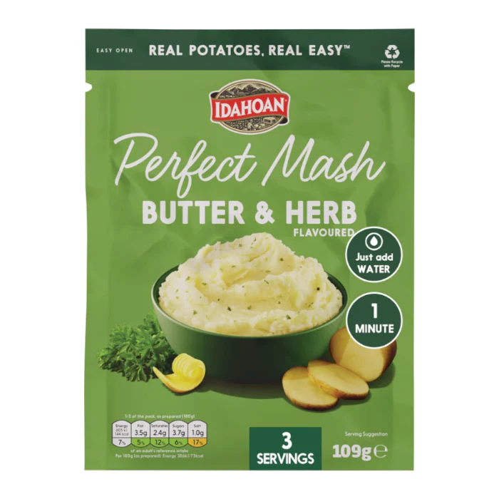 Idahoan Perfect Mash Butter & Herb (109g)