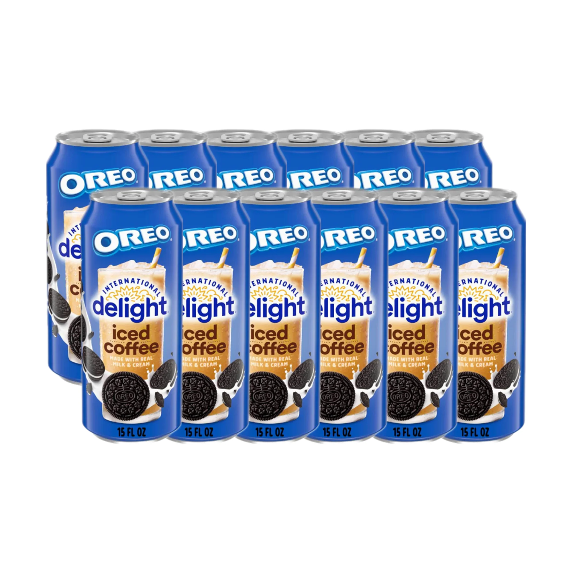 Oreo Iced Coffee Can Case of 12 (12 x 443ml)
