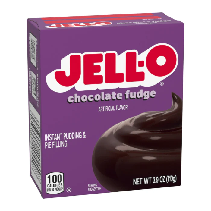 Jell-O Chocolate Fudge Instant Pudding Mix (110g)