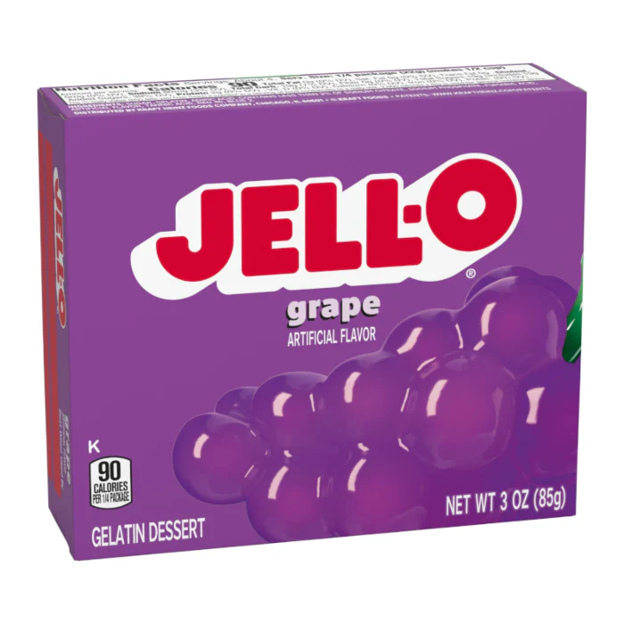 Jell-O Grape Gelatin (85g)