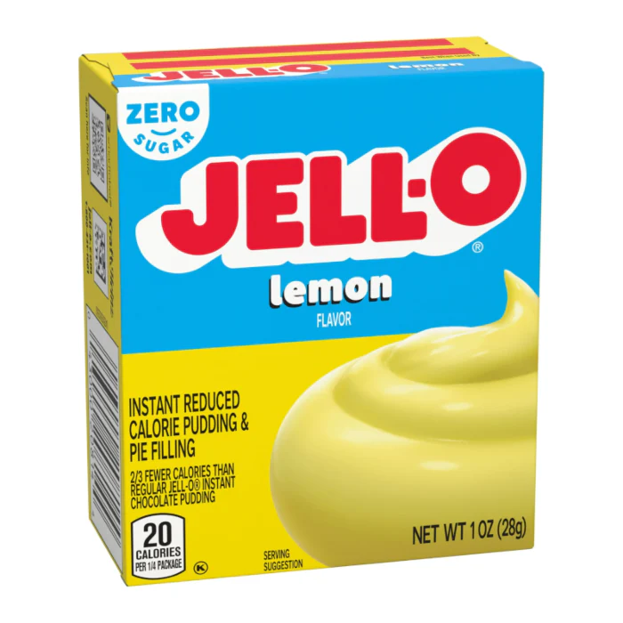 Jell-O Sugar Free Lemon Pudding Instant Mix (28g)