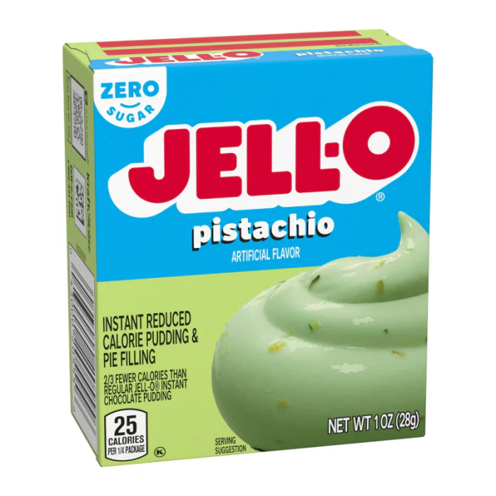 Jell-O Sugar Free Pistachio Pudding Instant Mix (28g)