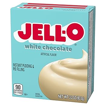 Jell-O White Chocolate Instant Pudding Mix (93g)