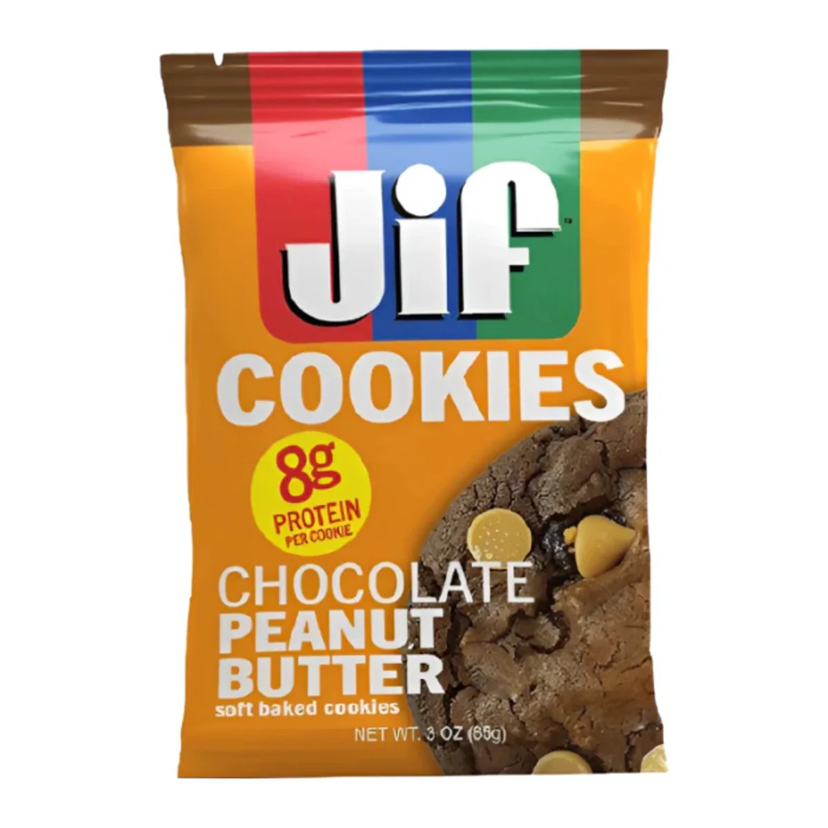 JIF Soft Baked Cookies Chocolate Peanut (85g)