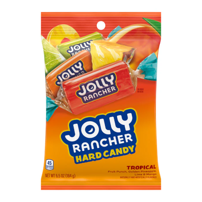 Jolly Rancher Tropical Hard Candy (184g)