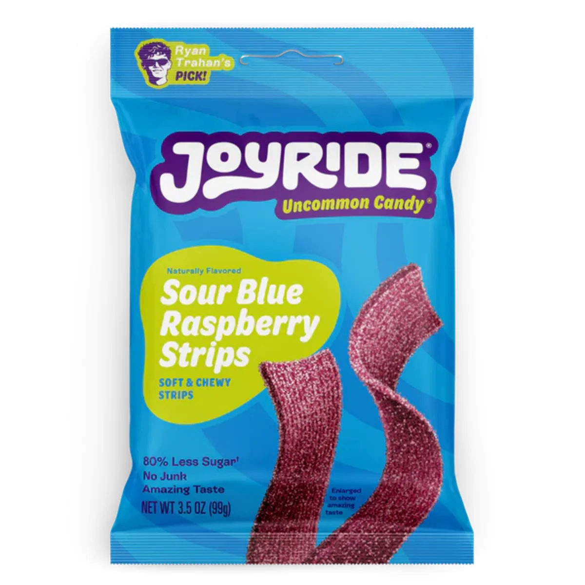 Joyride Sour Blue Raspberry Strips (99g)