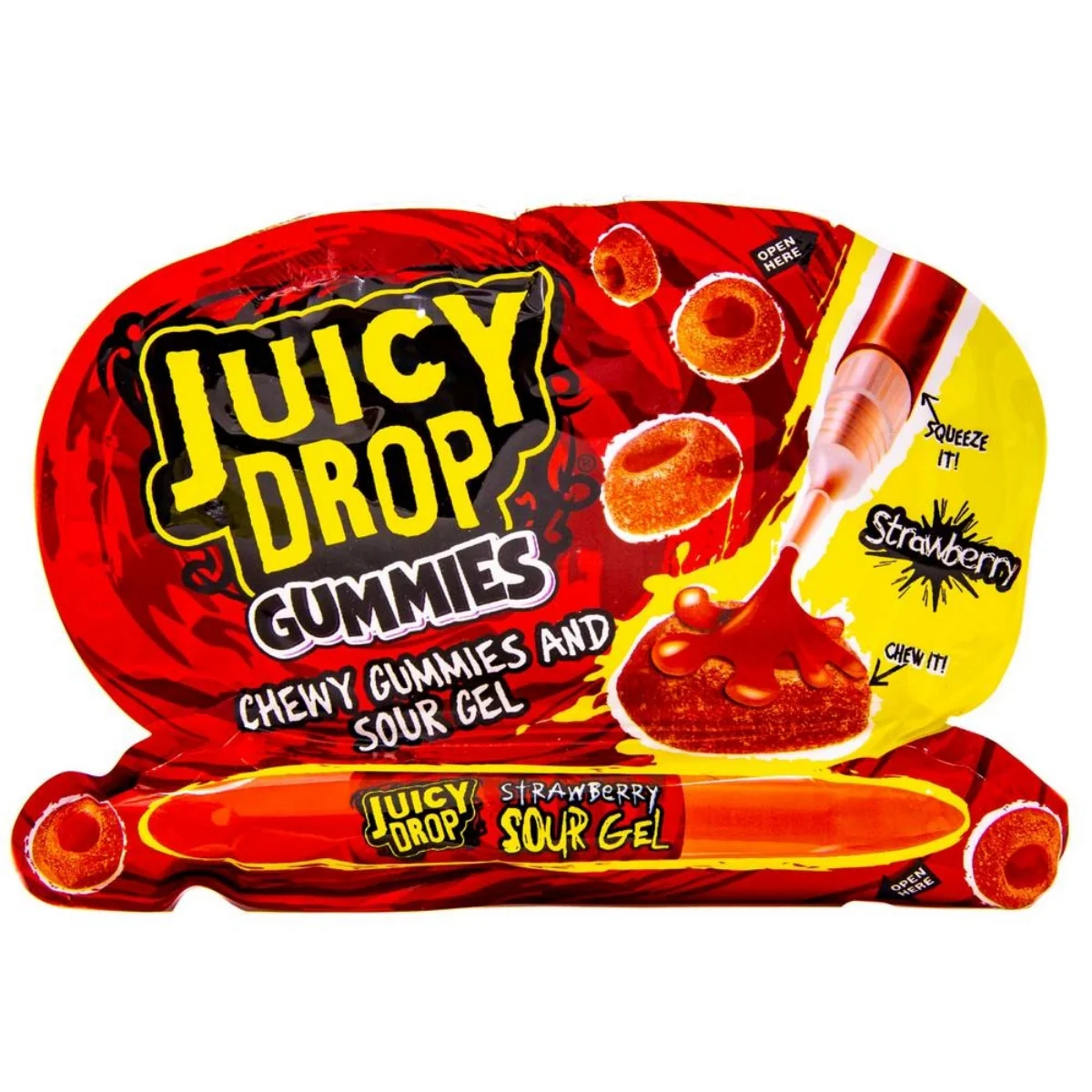 Juicy Drop Gummies Strawberry (57g)