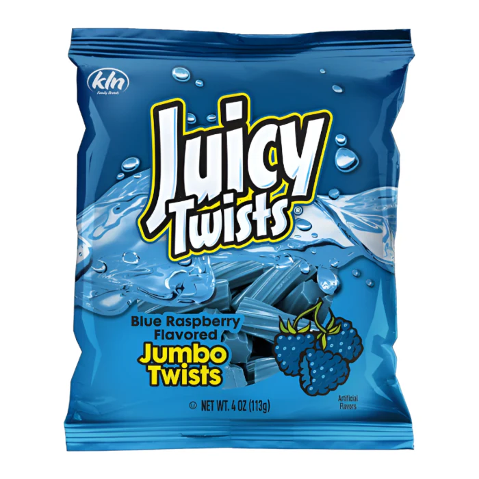 Juicy Twists Blue Raspberry (113g)