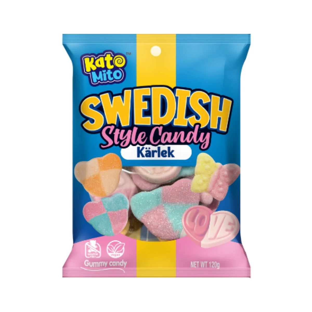 Kato Mito Swedish Style Love Candy (120g)