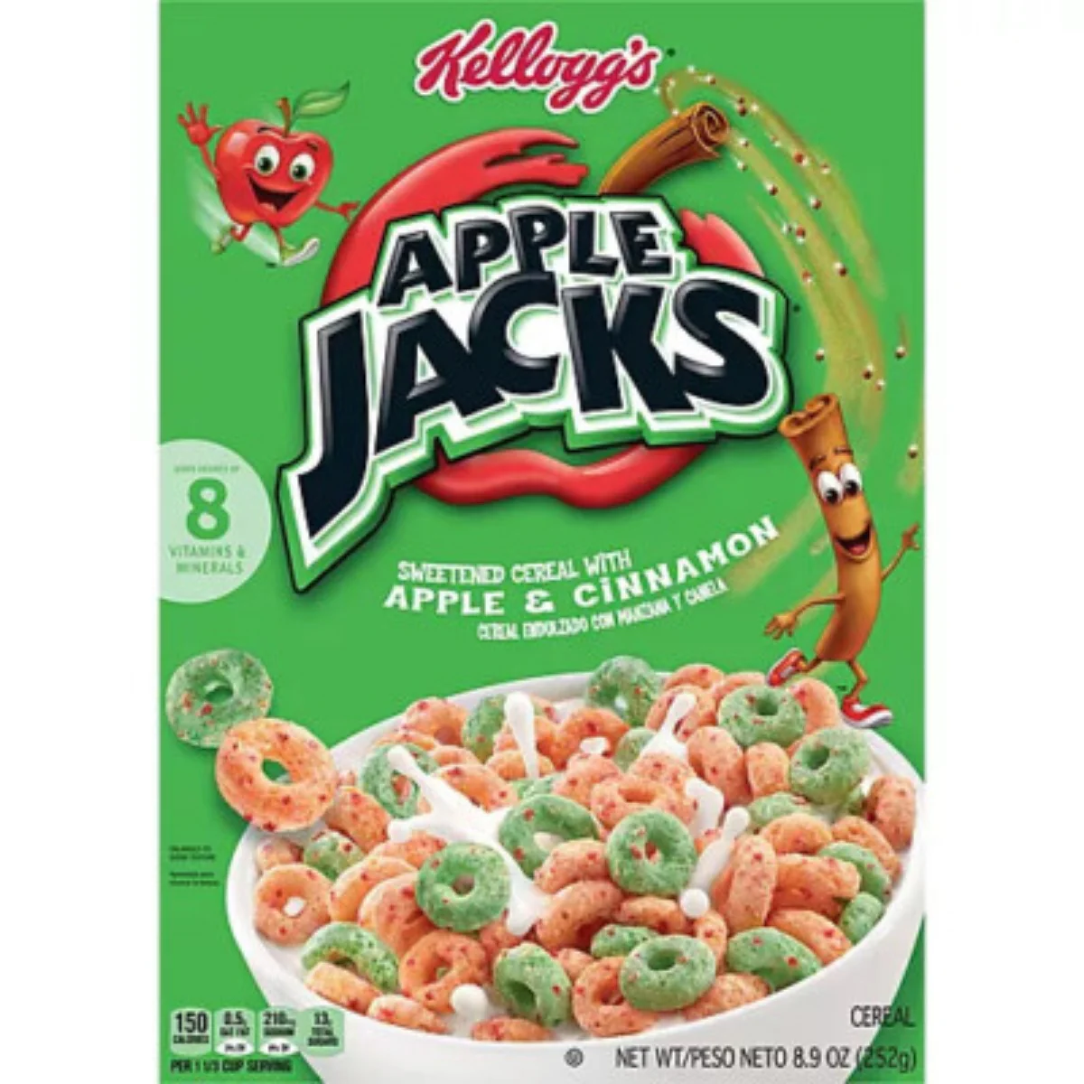 Kellogg's Apple Jacks Cereal (252g)