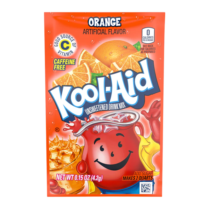 Kool Aid Orange Drink Mix Sachet (4.2g)