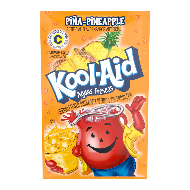 Kool Aid Pineapple Drink Mix Sachet (3.96g)