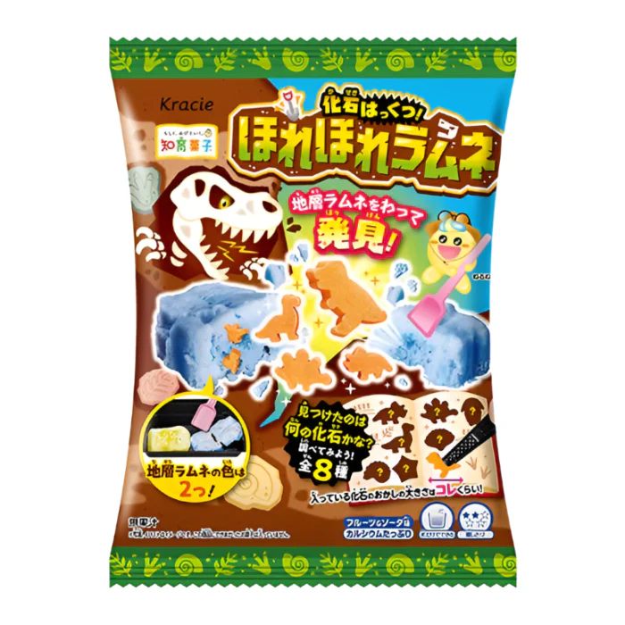 KRACIE Dig Dig Ramune Fossils Candy Kit (Japan) (21g)