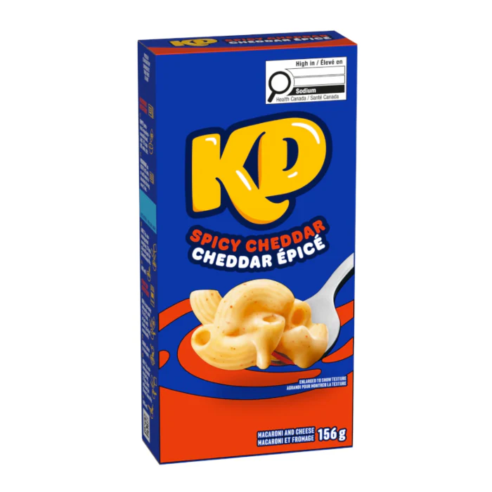 Kraft Mac & Cheese Spicy Cheddar (204g)