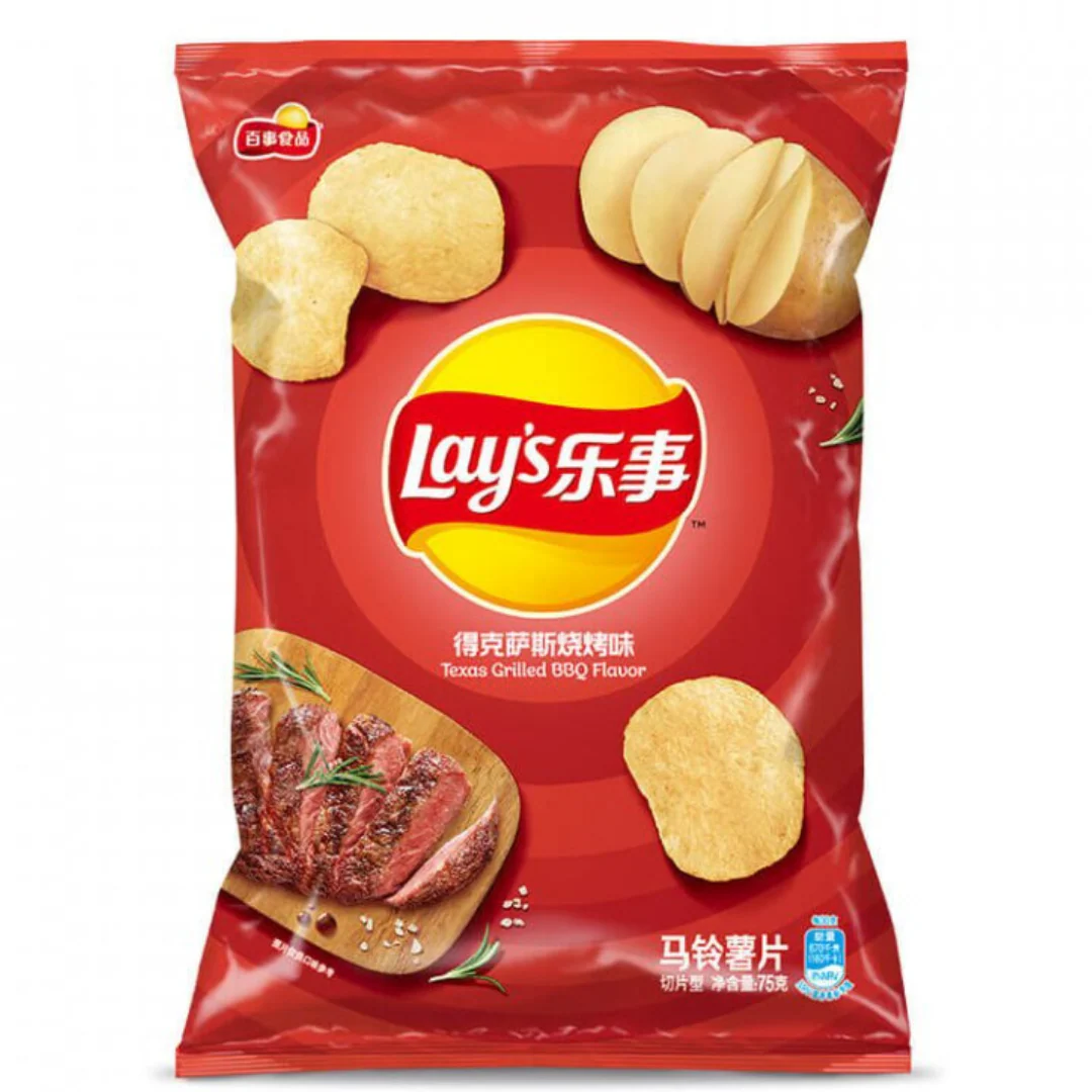 Lay’s Texas Grilled BBQ (China) (70g)