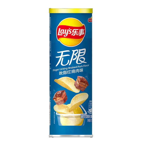 Lay's Stax Braised Pork (China) (90g) - Image 2