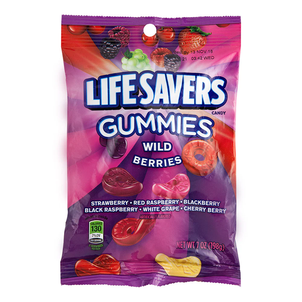 Life Savers Gummies Wild Berries (198g)