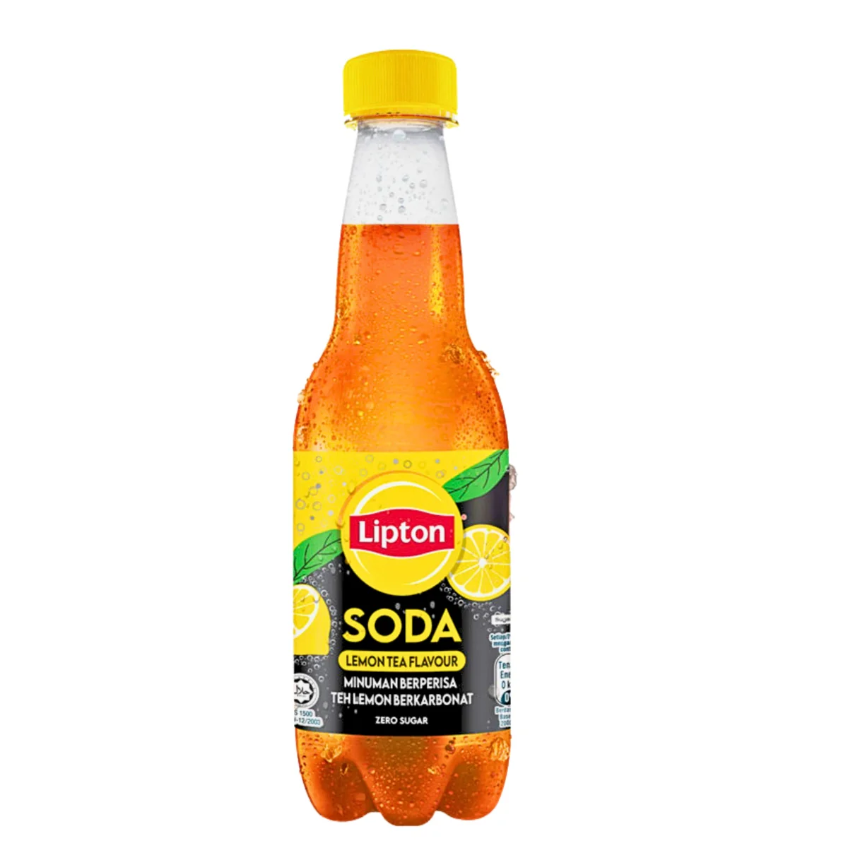Lipton Soda Lemon Tea Zero Sugar (400ml)