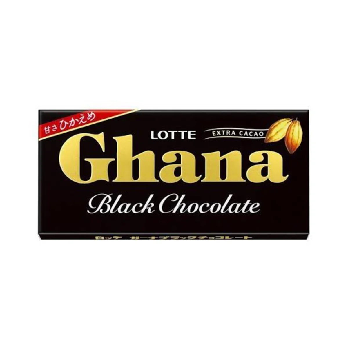 Lotte Ghana Black Chocolate (50g)