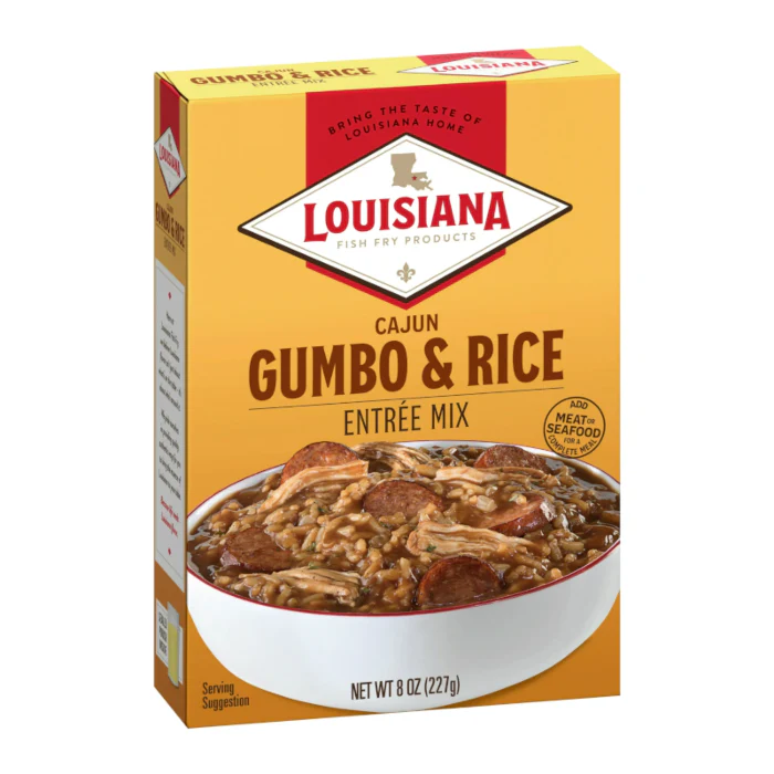 Louisiana Entree Mix Cajun Gumbo & Rice (227g)