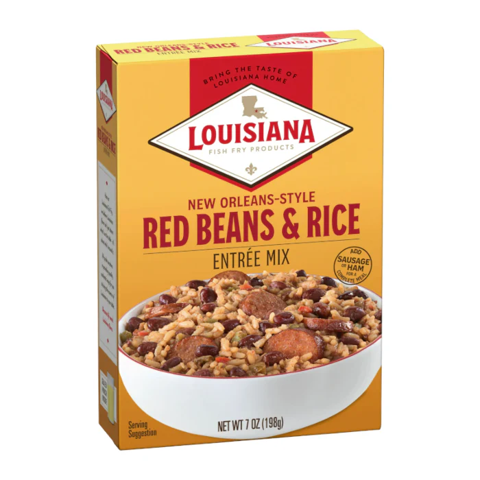 Louisiana Entree Mix New Orleans Style Fry Red Beans & Rice (198g)