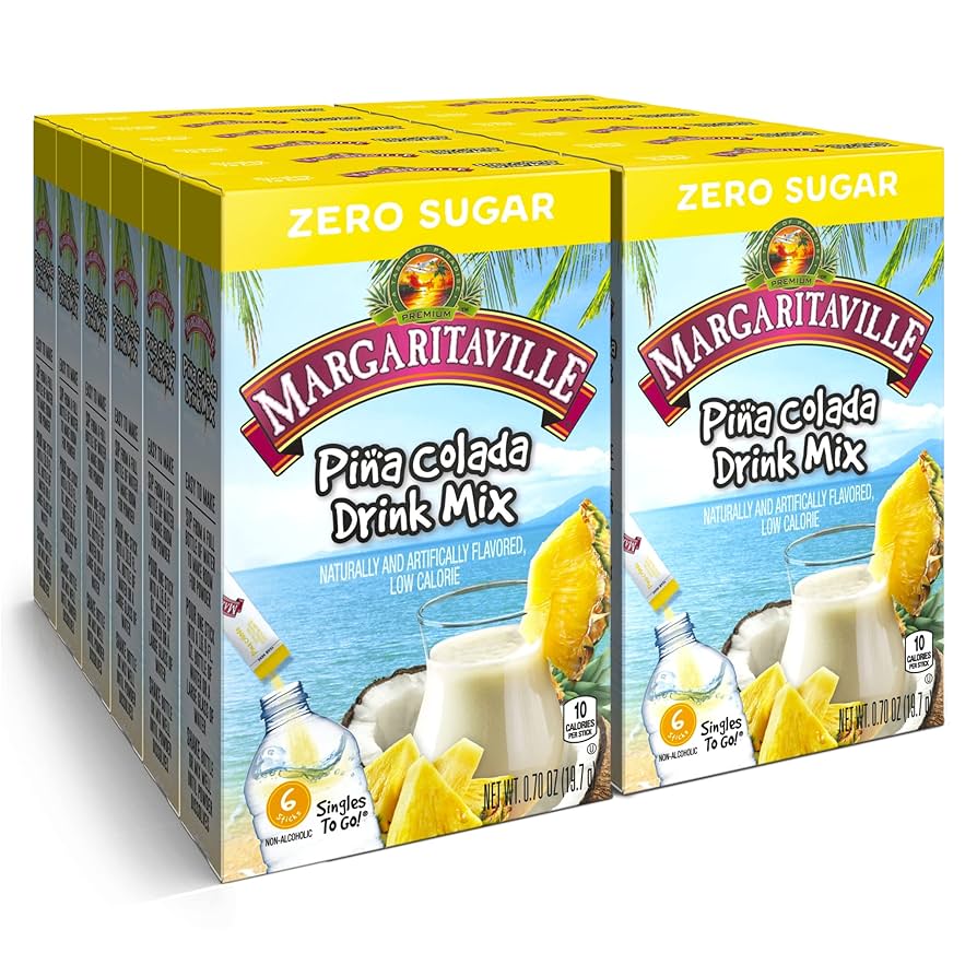 Margaritaville Pina Colada Singles to Go (198g) (12 Pack)