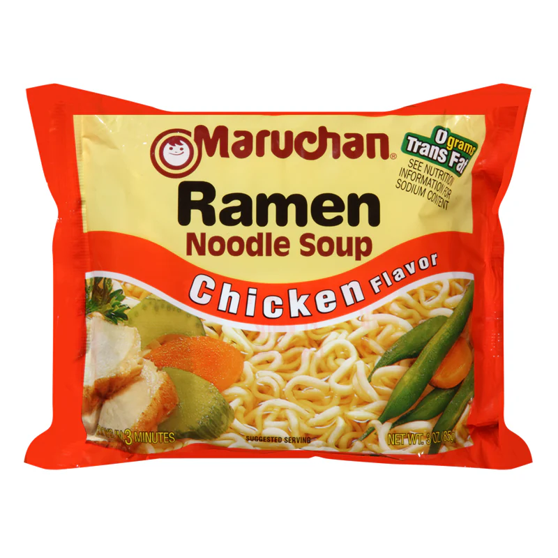 Maruchan Chicken Flavour Ramen Noodles (85g) (24 Pack) - Image 2