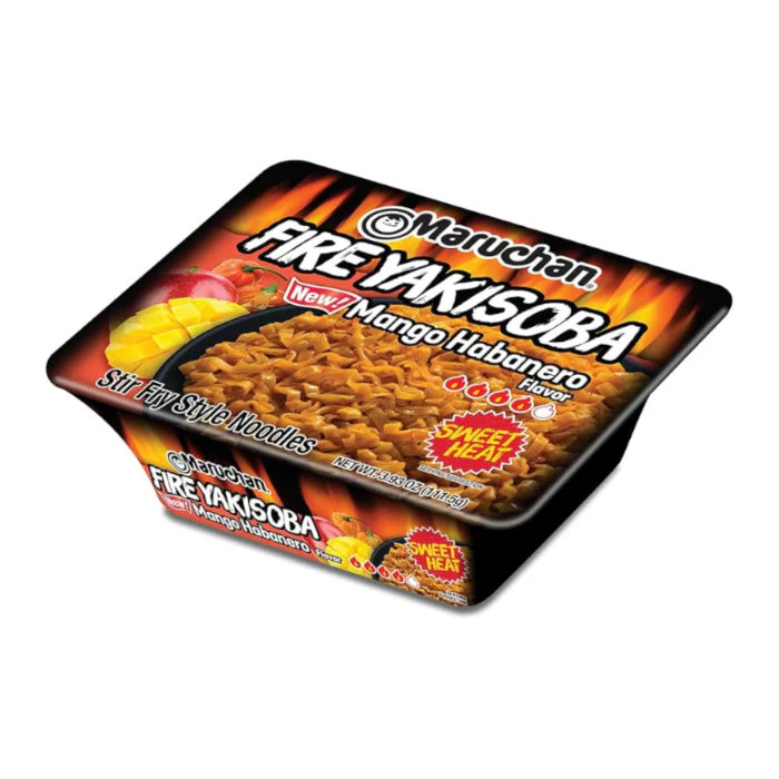Maruchan Fire Mango Habanero Flavour Yakisoba Noodles (111g)
