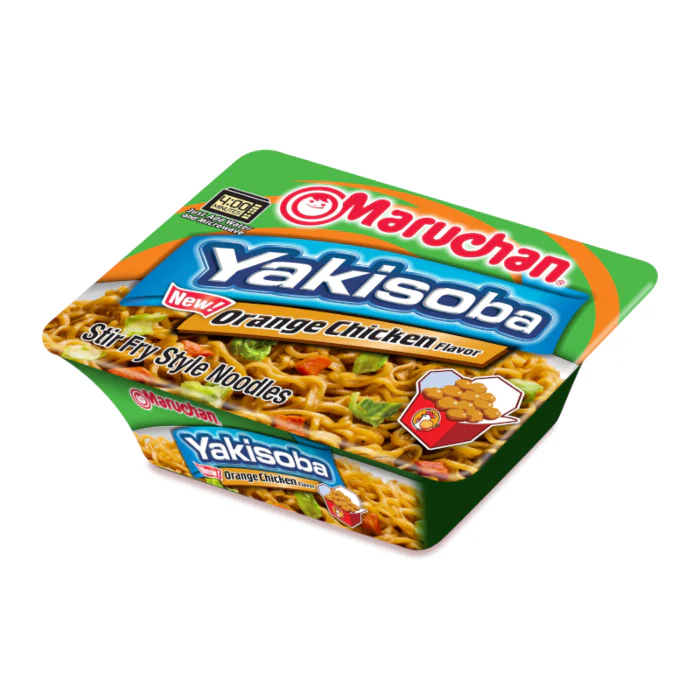 Maruchan Orange Chicken Flavour Yakisoba Noodles (120g)