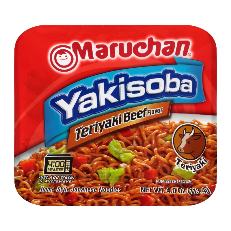 Maruchan Teriyaki Beef Flavour Yakisoba Noodles (113g)