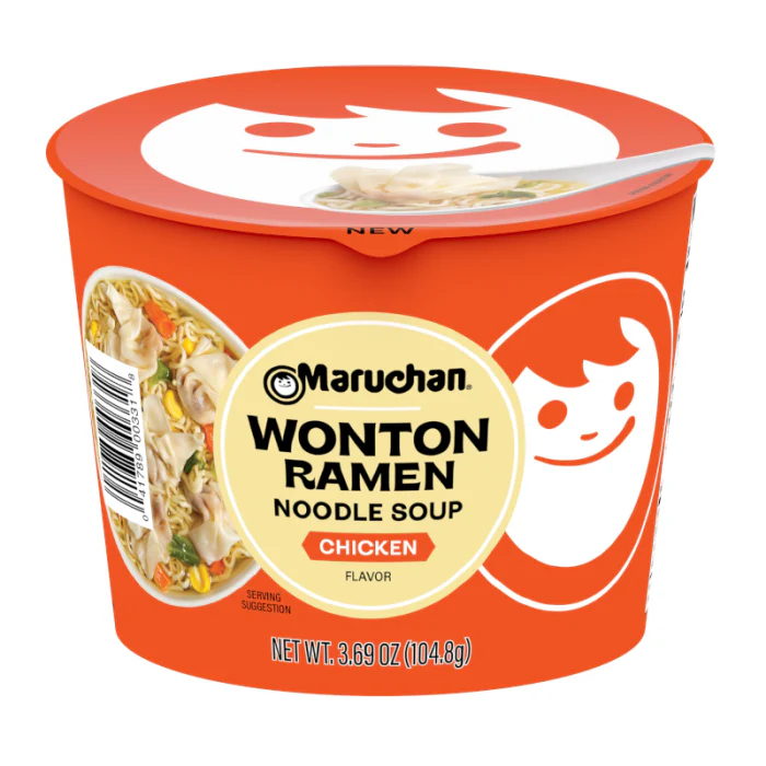 Maruchan Wonton Ramen Chicken Noodle Soup (104.8g)