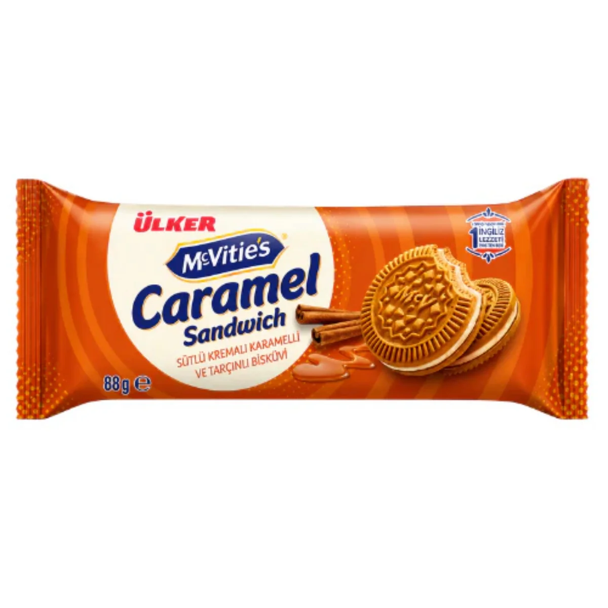 McVities Caramel & Cinnamon Biscuits (88g)