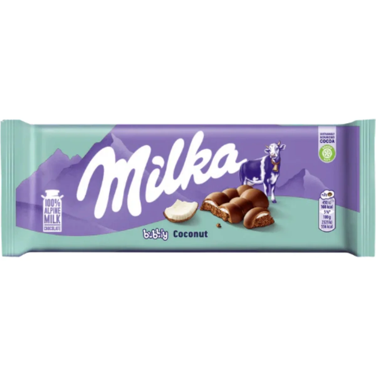 Milka Bubbly Coconut Cream (97g)