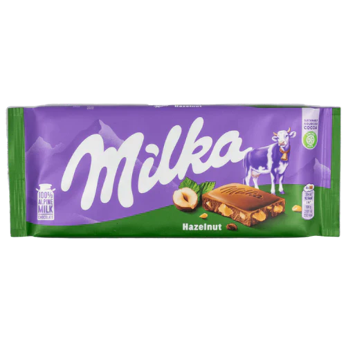 Milka Hazelnut (90g)