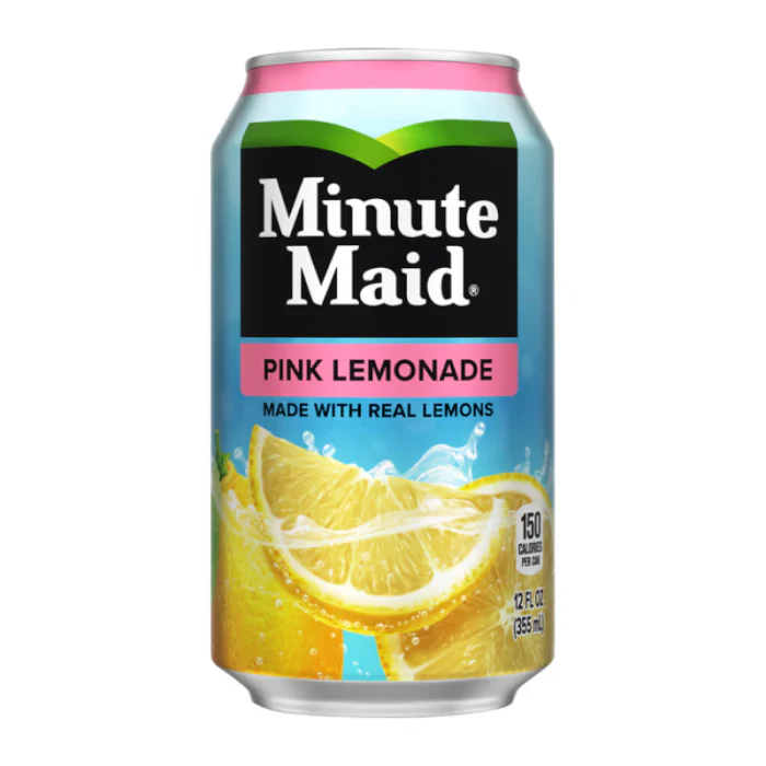 Minute Maid Pink Lemonade Case of 12 (355ml x12) - Image 2