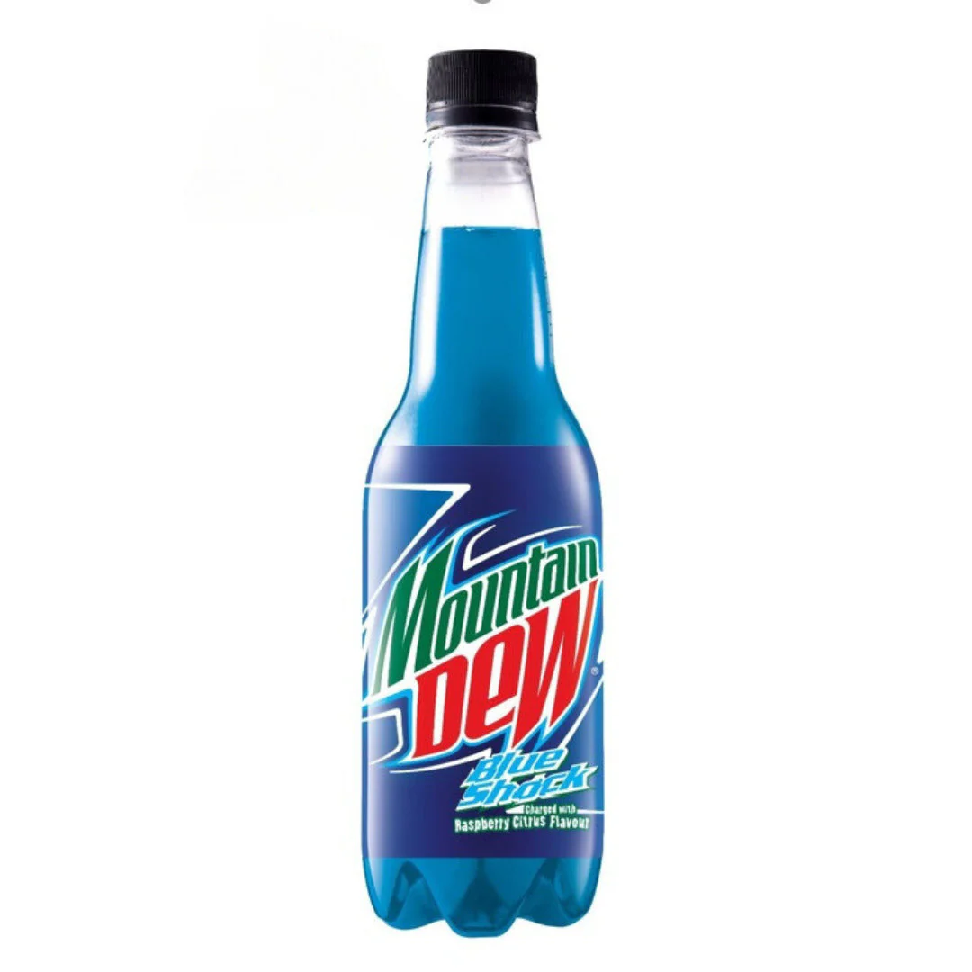 Mountain Dew Blue Shock (400ml) (12 Pack) - Image 2