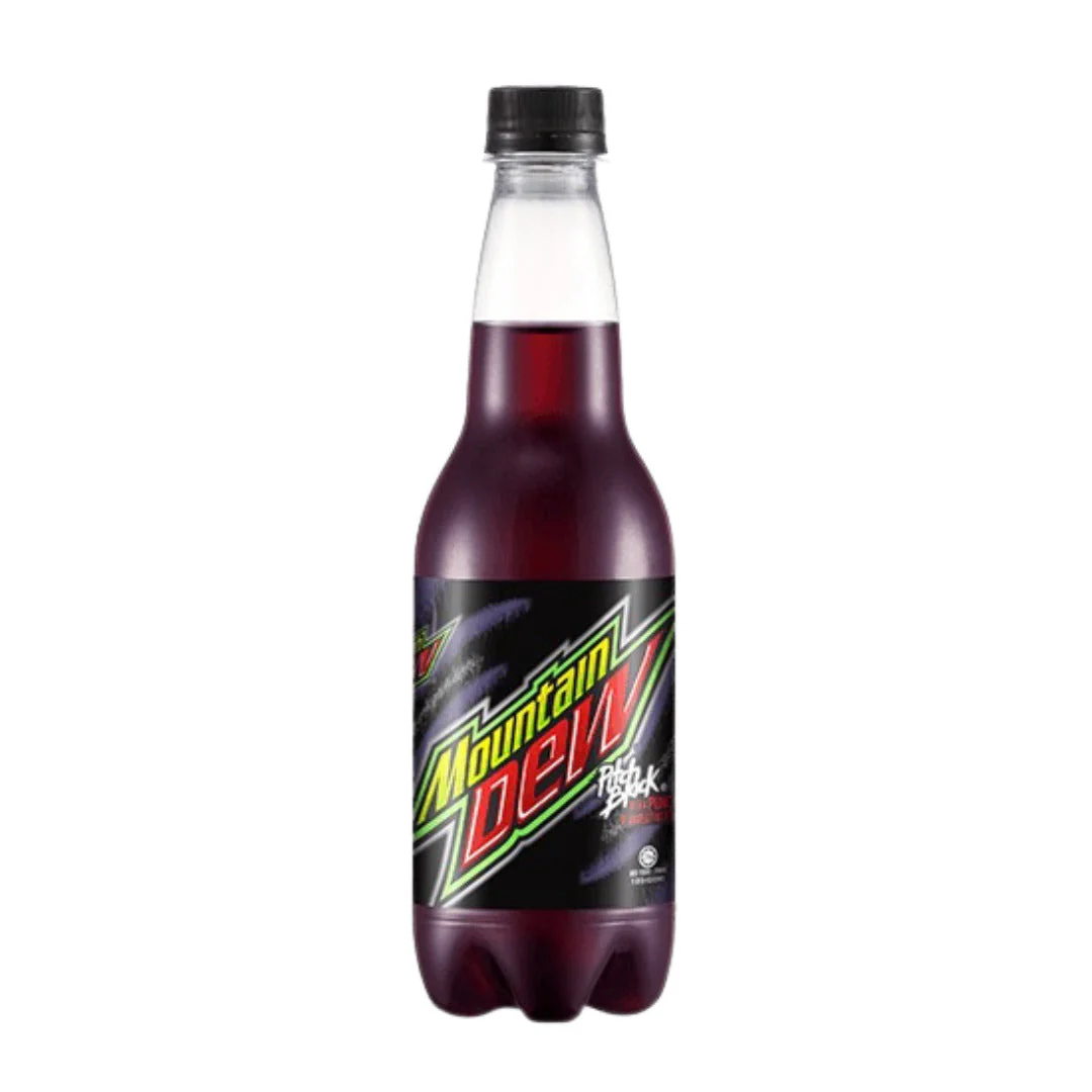 Mountain Dew Pitch Black (400ml) (12 Pack) - Image 2