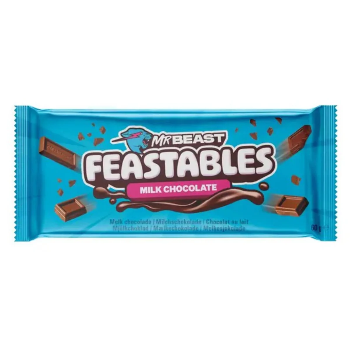 Mr Beast Feastable Milk Chocolate King Size (60g)
