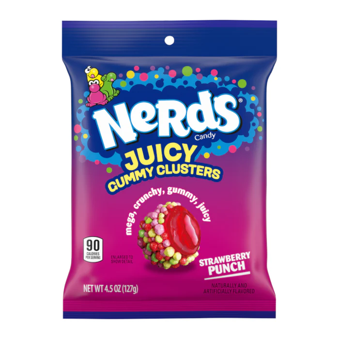 Nerds Juicy Gummy Clusters (128g)