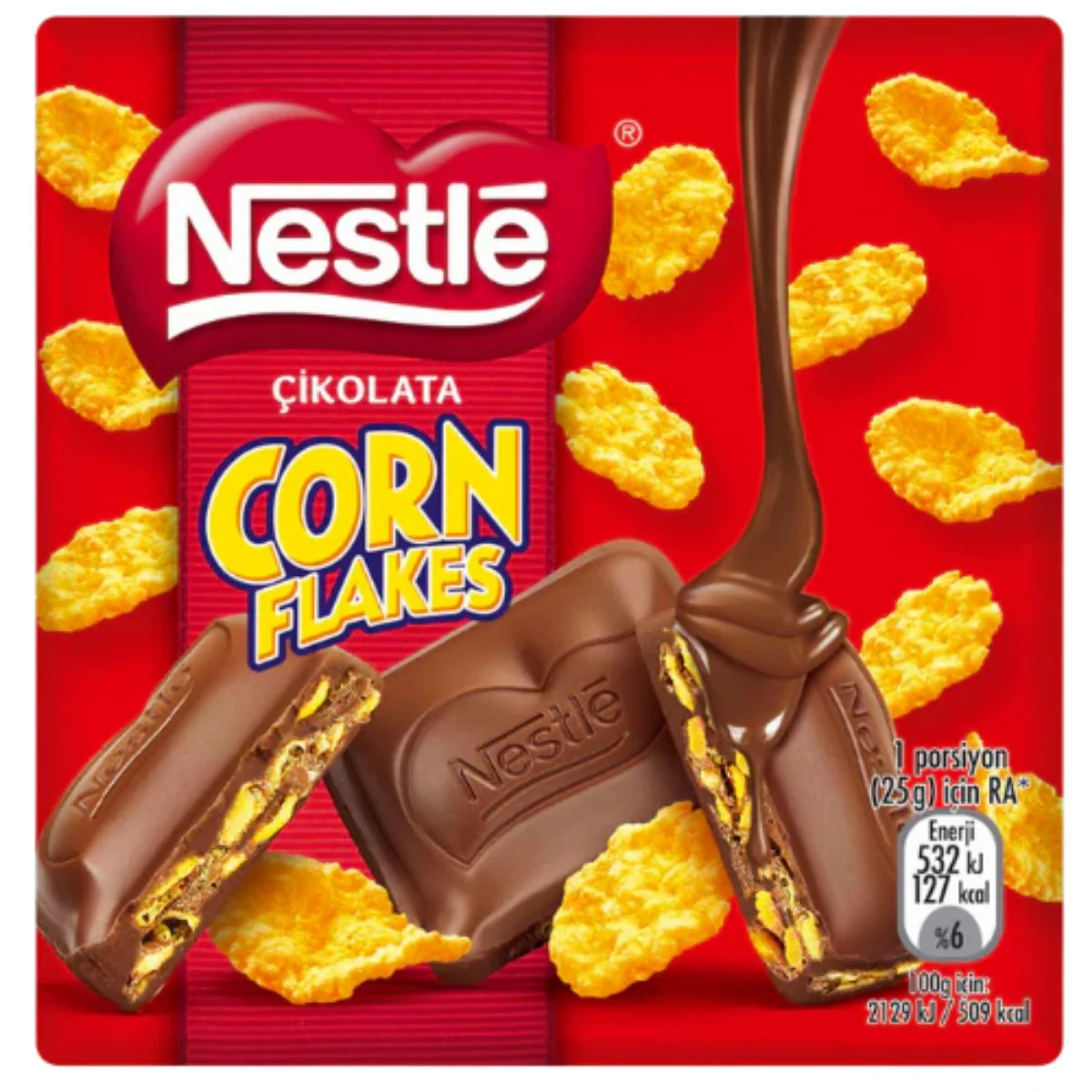 Nestle Chocolate Corn Flake Bar (60g)