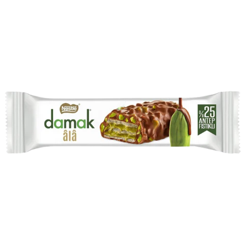 Nestlé Damak Pistachio Chocolate Wafer Bar (30g)