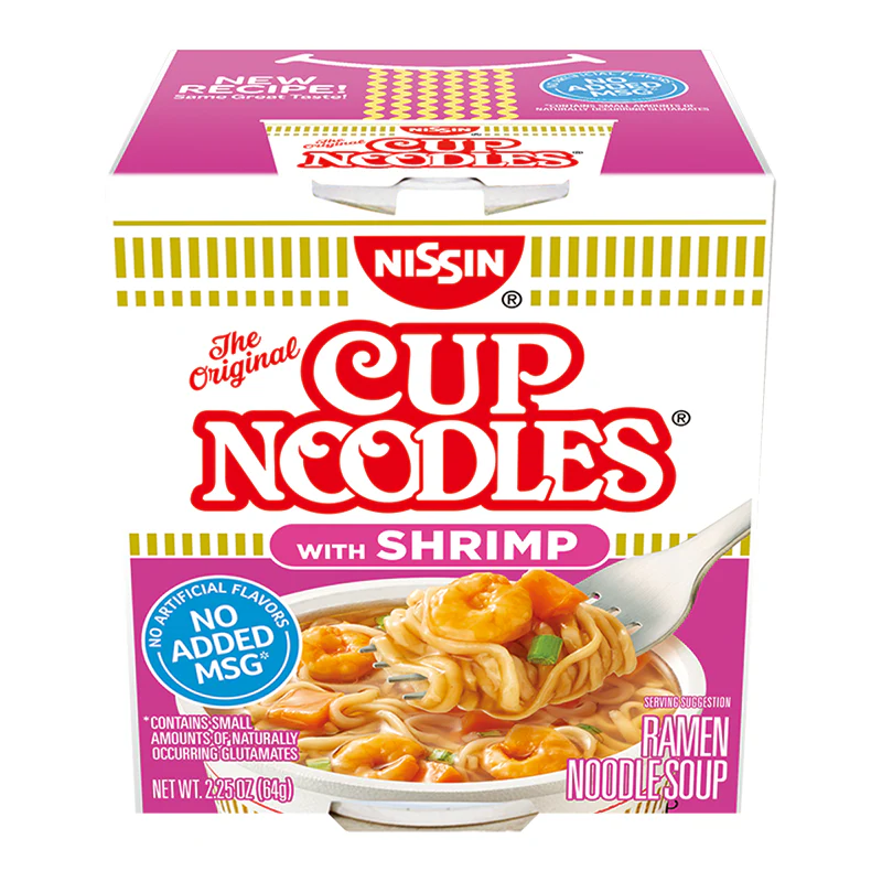 Nissin Cup Noodles Shrimp (64g)