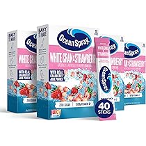 Ocean Spray White Cran x Strawberry Singles to Go (300g) (12 Pack)