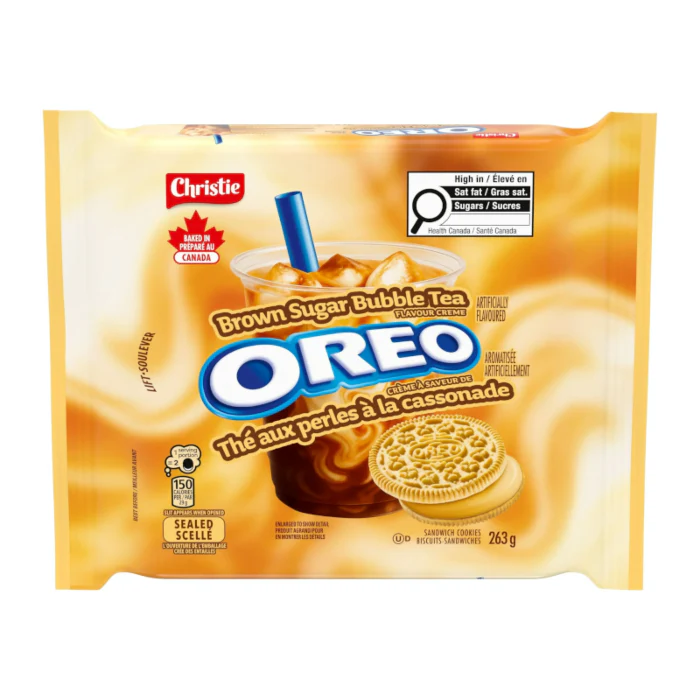 Oreo Brown Sugar Bubble Tea Sandwich Cookies (263g)