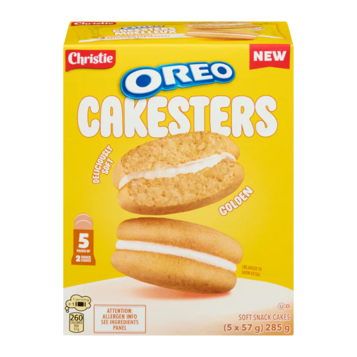 Golden Oreo Cakesters 10 Cake Pack (285g)