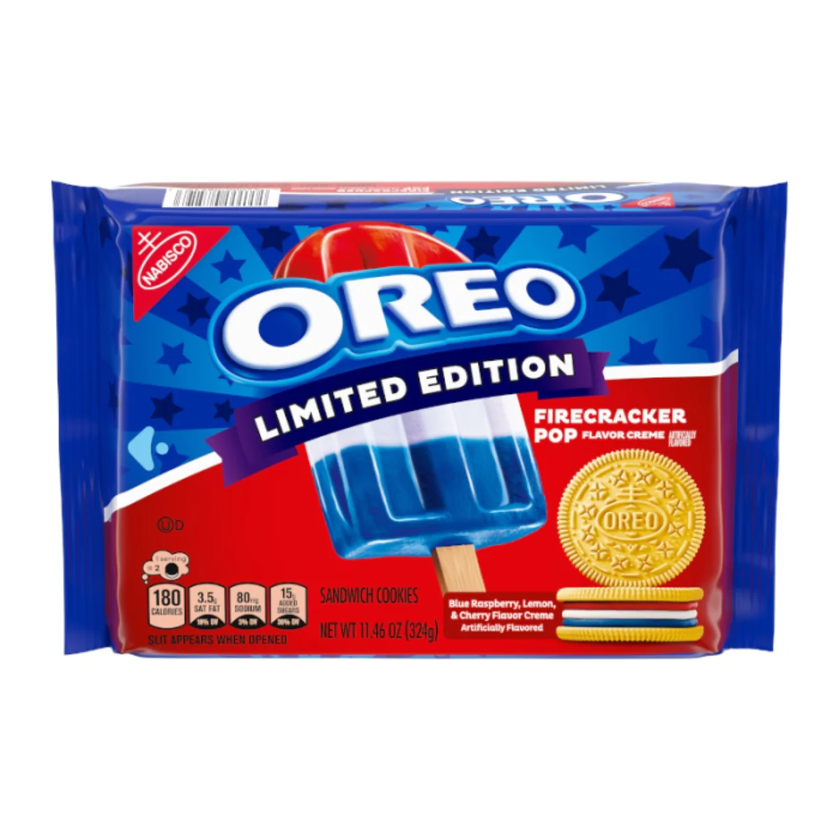 Oreo Limited Edition Firecracker Ice Pop (325g)