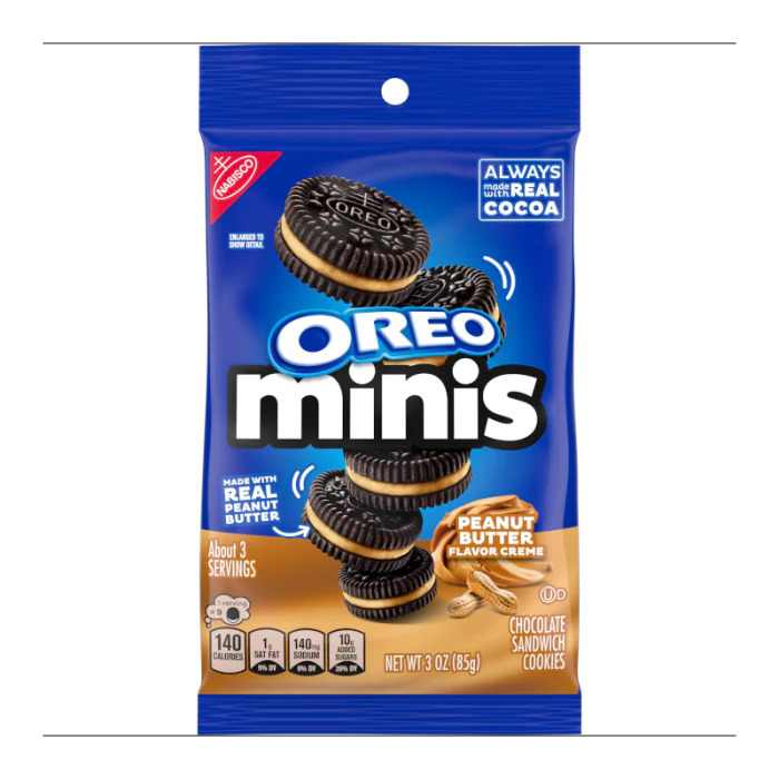 Oreo Peanut Butter Mini's (85g)