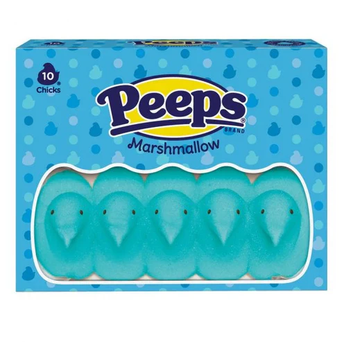Peeps Blue Marshmallow Chicks (85g)